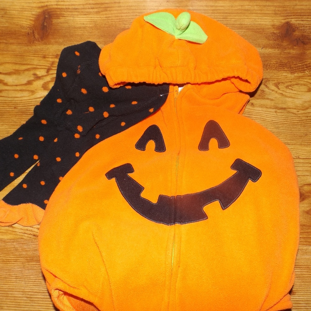 Baby Girl Pumpkin Halloween Costume 6-9months